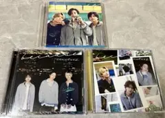 timelesz・because 3形態セット （封入トレカ無し)