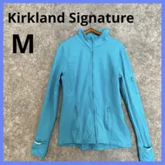 Kirkland Signature【M】ターコイズブルー　ランニングジャケット