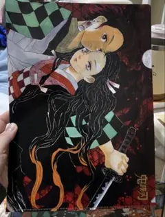 鬼滅の刃　クリアファイル　珠緒　上弦の鬼