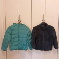 UNIQLO ユニクロ　フリース&ウォッシャブルジャンパー2点セットサイズ140