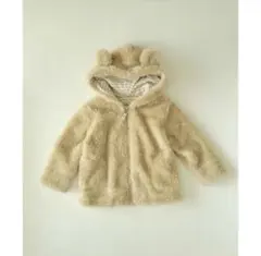 green label relaxing　ボア ミミツキ パーカー　85