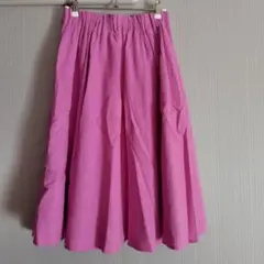 ピンク フレアスカート サイズF