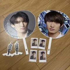 向井康二　スノーマン　SnowMan うちわ　写真　グッズ　セット