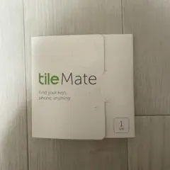 Tile Mate Bluetoothトラッカー ホワイト　エアタグ