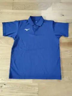 Mizuno ポロシャツ ネイビー 半袖のサムネイル