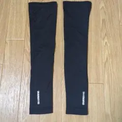 Shimano ブラック アームカバー （サイズM）