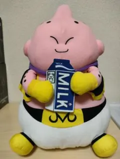 魔人ブウ ぬいぐるみ 牛乳パック付き 約30cm