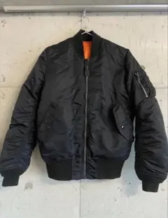 アルファインダストリーズ　MA-1 ブラック　s