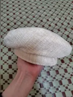 ツィードベレー帽