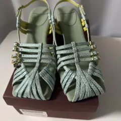 【美品】MANA サンダル マルチカラー ストラップのサムネイル
