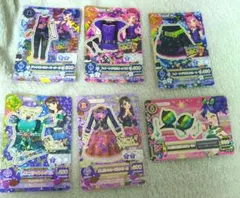 アイカツカード 霧矢あおい まとめ売り クール セクシー 音城 セイラ 紫吹蘭