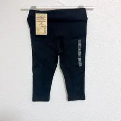 MUJI ストレッチレギンスパンツ 80 黒