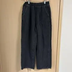 ワイドパンツ ゴムウエスト