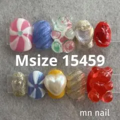 【現品】個性派　ポップ　ネイル