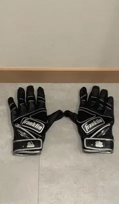 Franklin バッティング用手袋 黒