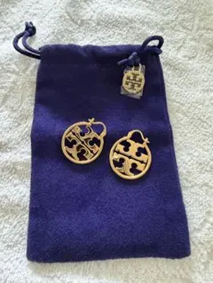 トリーバーチ　フープピアス　美品