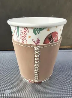 レザー　カップスリーブ