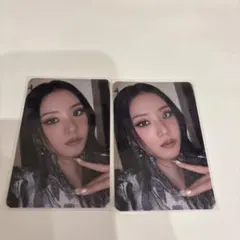 JISOO トレカ 2枚セット