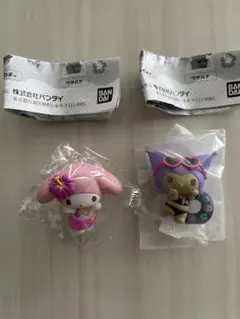 サンリオキャラクターズ みんなでバカンスフィギュア　クロミ　マイメロディ