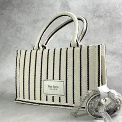 Herlipto Tuileries Stripe Tote Bag