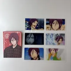 匿名配送】Free! 七瀬遙 松岡凛 ミニフォトカード ノーマル ホロ