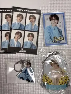 FANTASTICS 中島颯太 グッズ 4点セット - メルカリ