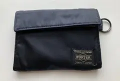 HEAD PORTER 二つ折り財布 ネイビー