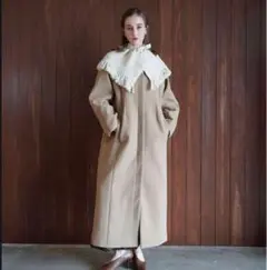 ジャケット・アウター acka poodle boa long coat size2 Acka. poodle boa long coat サイズ2