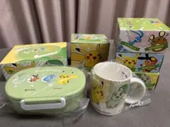 【非売品】ポケモン 豪華5点セット ランチボックス＆マグカップ＆ティッシュ