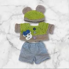 ロボホン　2way春セーター☆パンツ☆耳付き帽子の3点セット