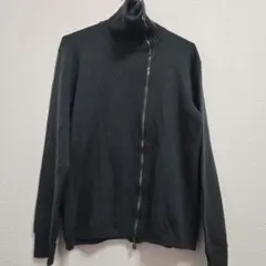 アルマーニコレツォーニ　ジップ ニット　ダブル ライダース型