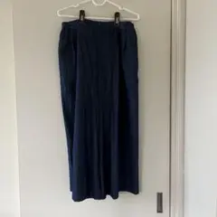 デニム ガウチョパンツ