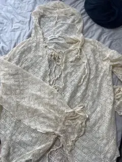 CIAOPANIC チャオパニック レースメローフーディトップス