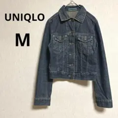 美品 UNIQLO M Gジャン デニムジャケット シンプル オールドユニクロ