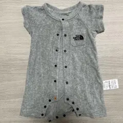 THE NORTH FACE グレー ロンパース　70cm 男の子　女の子　半袖