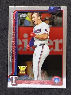 WYATT LANGFORD TOPPS CHROME トレーディングカード