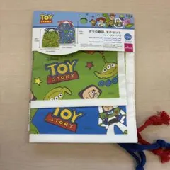 DAISO トイ・ストーリー ポリ巾着袋 大小セットのサムネイル