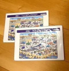 ANA 木製パズル　新品未使用　ポーチ付き ANA 木製パズル 新品未使用 ポーチ付き 2025年最新】ANA