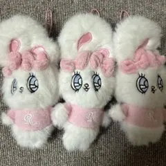 エスターバニー イニシャルマスコット Esther Bunny 【R】3つ