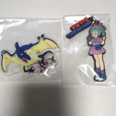 ブルマ H賞ラバーチャームG賞引っ掛けアクリルスタンド 一番くじ ドラゴンボール