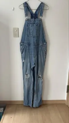 GAPダメージデザインサロペット
