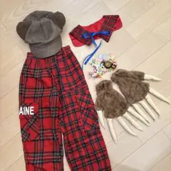 140cm ハミクマ コーデ　コスプレ　コスチューム USJハロウィン