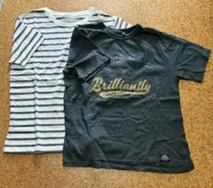 キッズTシャツ☆2枚セット 150 ボーダーのサムネイル