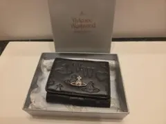 Vivienne Westwood BLACK 三つ折り財布 - メルカリ