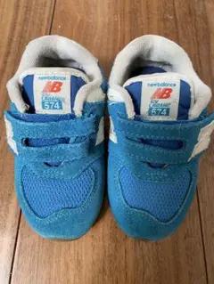 new balance 574 青色 スニーカー