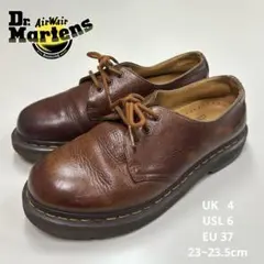 Dr. Martensブラウンレザー3ホールシューズ　UK4 23~23.5cm
