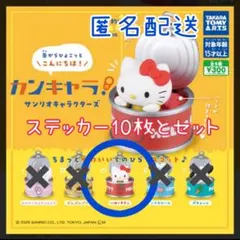 【新品】カンキャラ サンリオキャラクターズ ハローキティ／ステッカー10枚