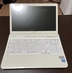 NEC LaVie ノートPC ホワイト　PC-LS550JS2JW