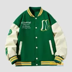 グリーン ホワイト スタジャン