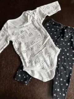 夏服　キッズ　ベビ　子供服　パジャマ　レギパン　ロンパース　ユニクロ　80 90